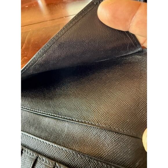 GUCCI Leather TriFold Vintage Wallet*Black Leather*Excellent Condition - Picture 13 of 15